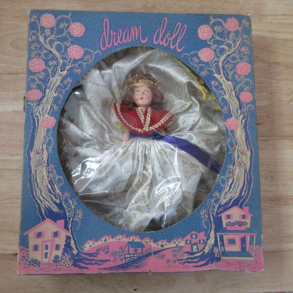 Dream Doll 7.5" Princess Original Window Box 1950s - Picture 2 of 9